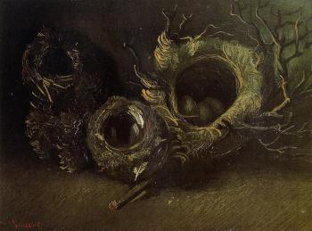 Vincent Van Gogh : Three Birds Nest